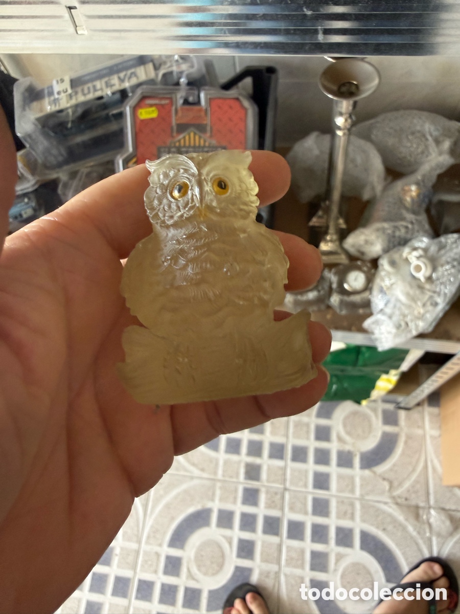 Antig&uuml;edades: Bonito lote de b&uacute;hos, distintos materiales - Foto 6