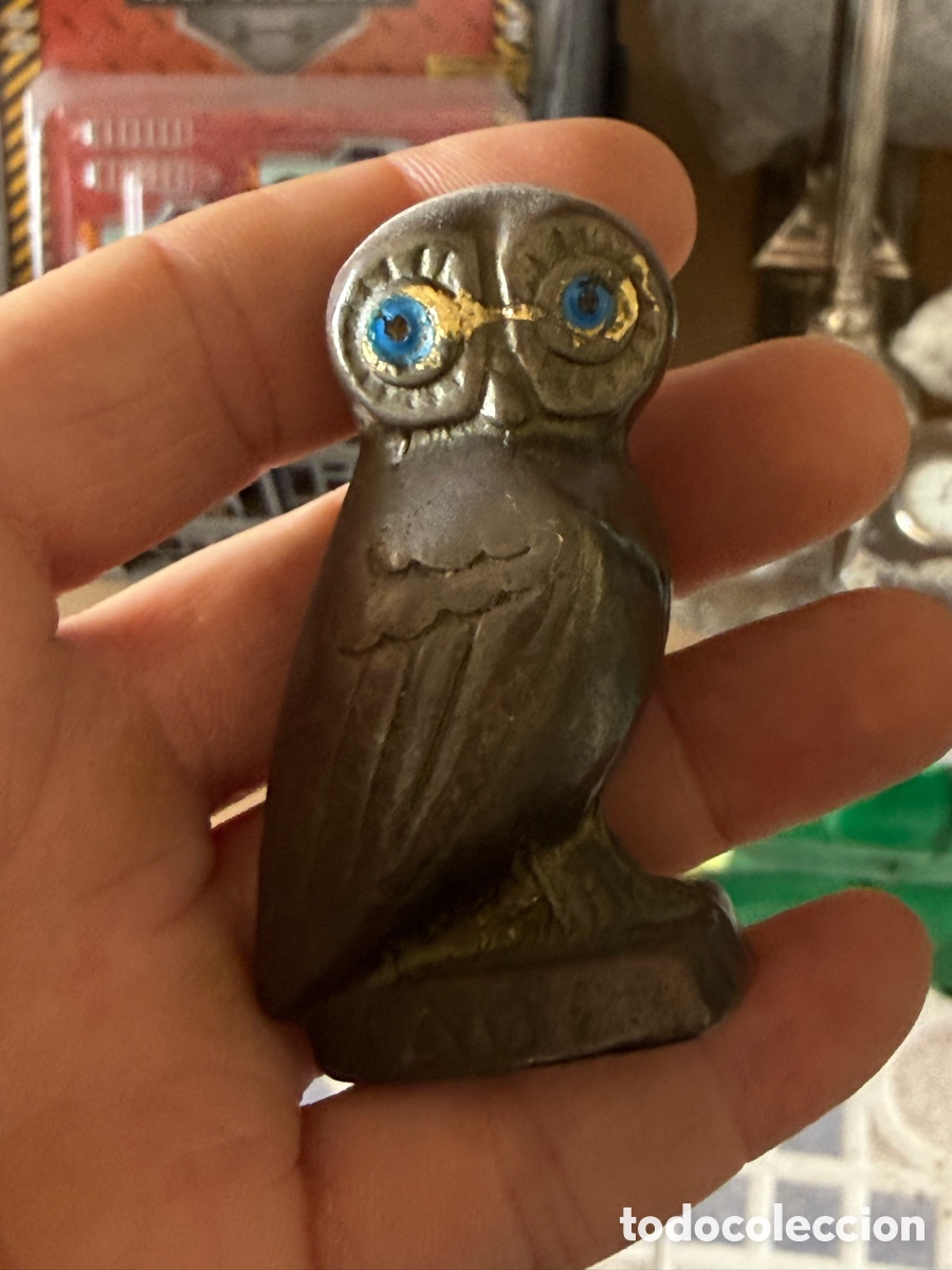 Antig&uuml;edades: Bonito lote de b&uacute;hos, distintos materiales - Foto 8