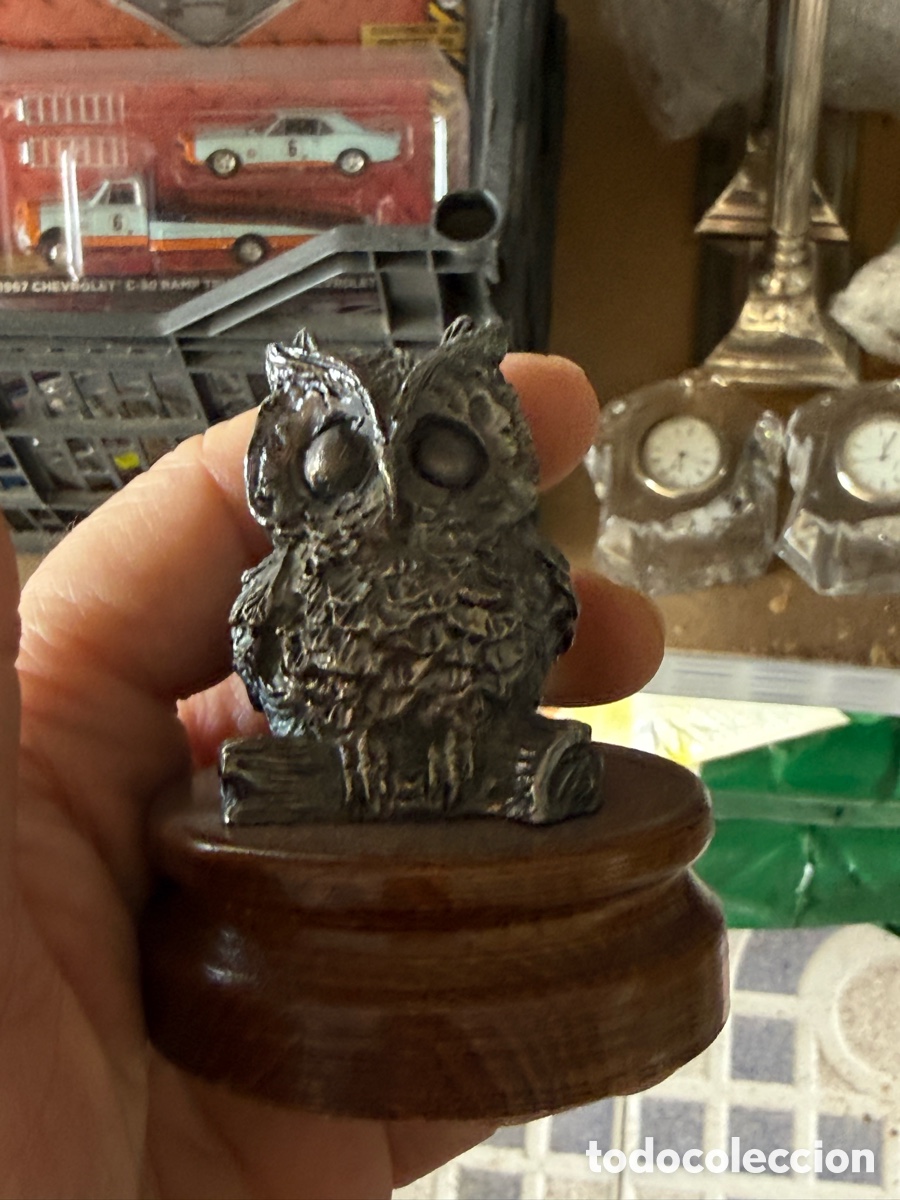 Antig&uuml;edades: Bonito lote de b&uacute;hos, distintos materiales - Foto 9