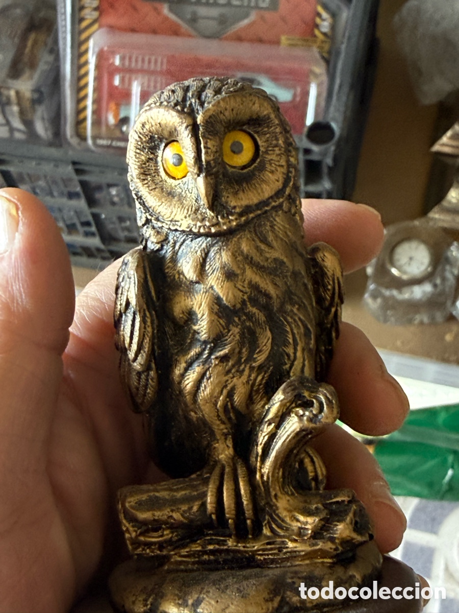 Antig&uuml;edades: Bonito lote de b&uacute;hos, distintos materiales - Foto 12