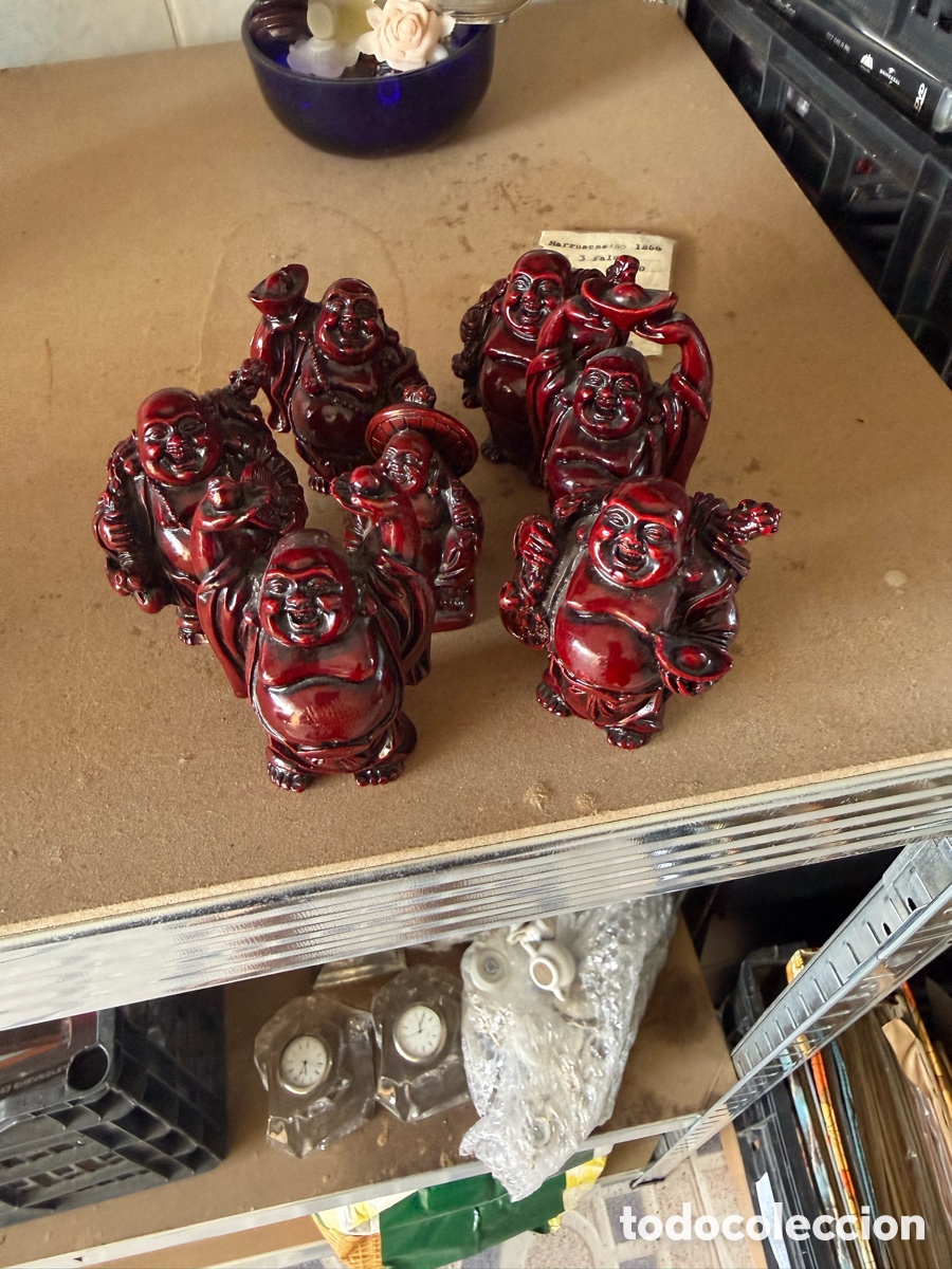 Antig&uuml;edades: Bonita colecci&oacute;n de figuras chinas