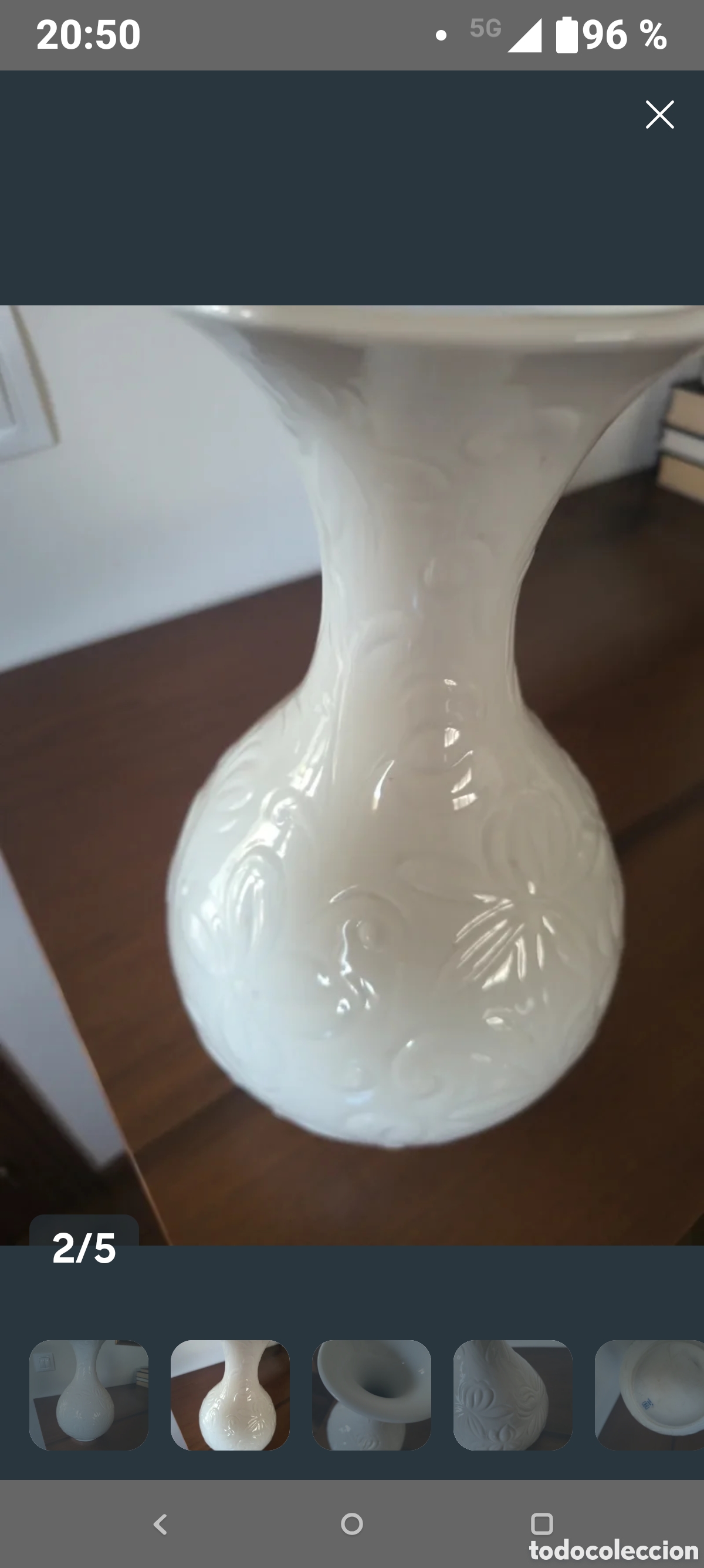 Antig&uuml;edades: Jarr&oacute;n, porcelana. NAO - Foto 2