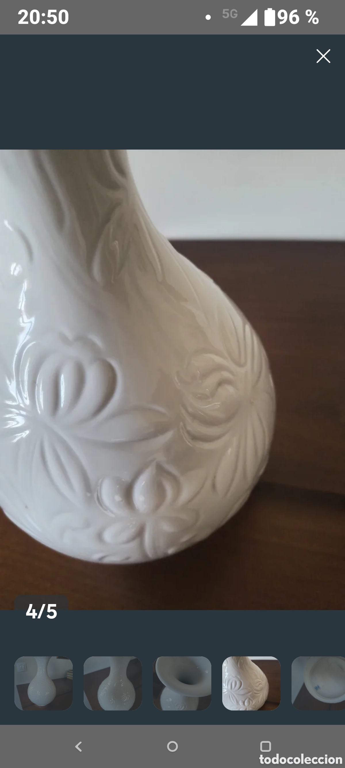 Antig&uuml;edades: Jarr&oacute;n, porcelana. NAO - Foto 3