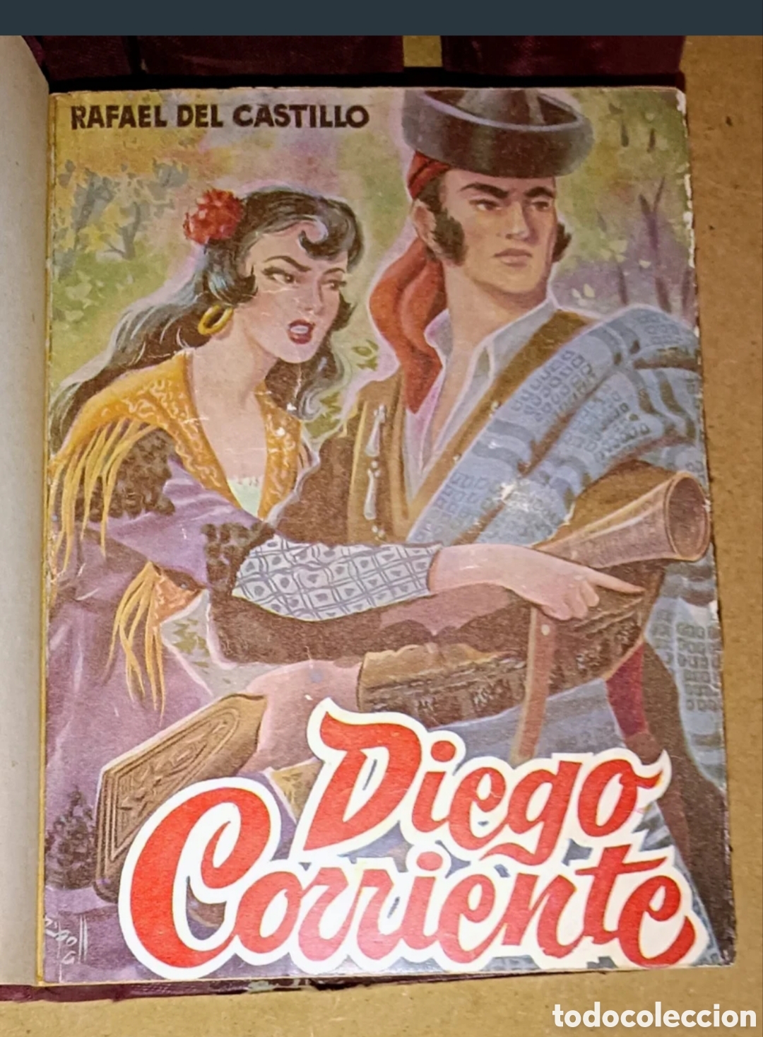 Antig&uuml;edades: Diego Corriente Rafael del Castillo Editorial Castro 4 tomos