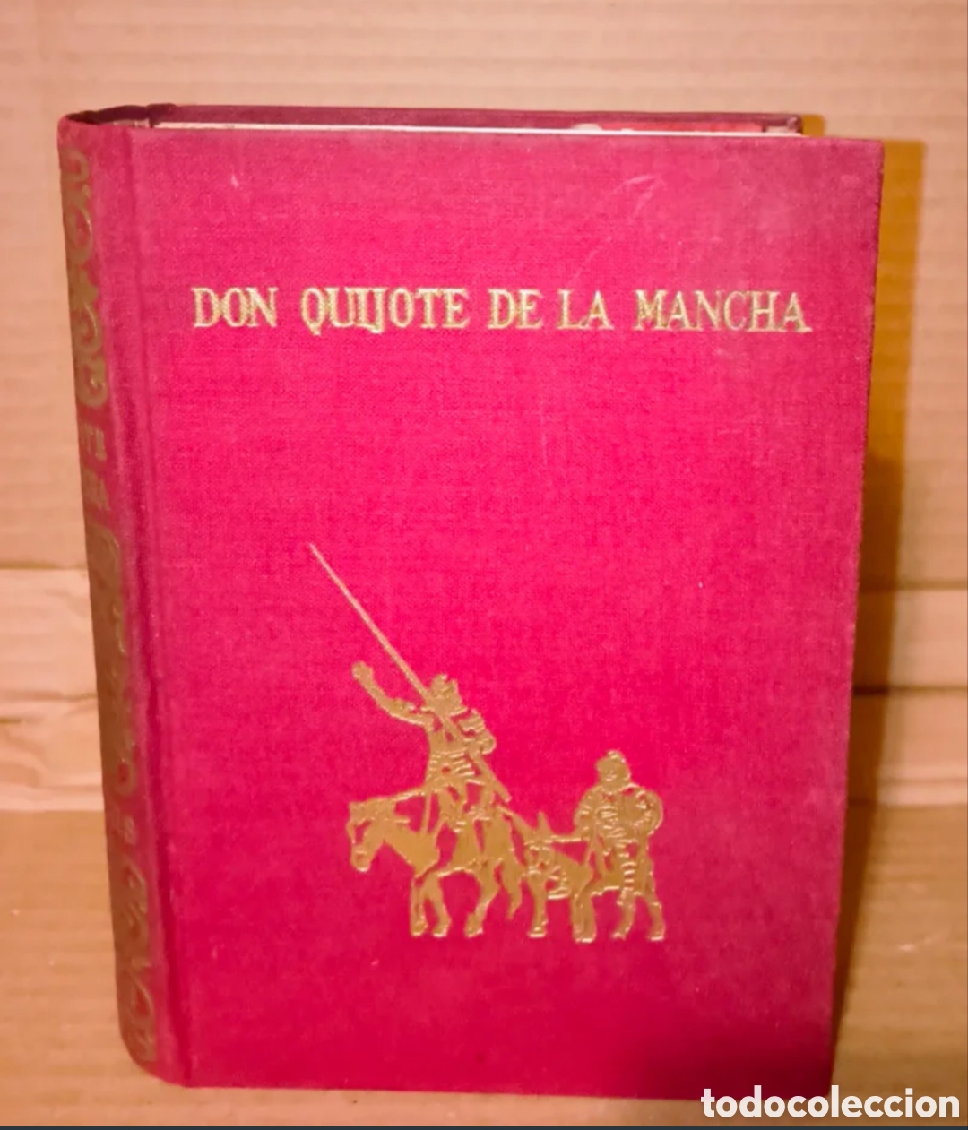 Antig&uuml;edades: Don Quijote de la Mancha libro cl&aacute;sico