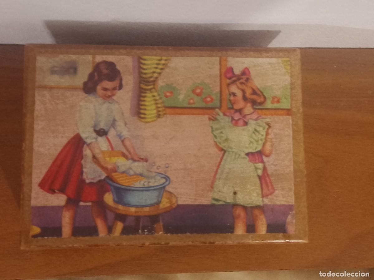 Antig&uuml;edades: JOYERO EN MADERA D&Eacute;CADA DE 1940