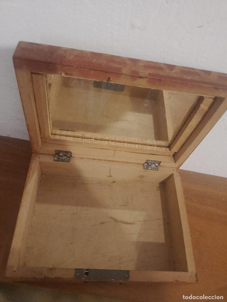 Antig&uuml;edades: JOYERO EN MADERA D&Eacute;CADA DE 1940 - Foto 4