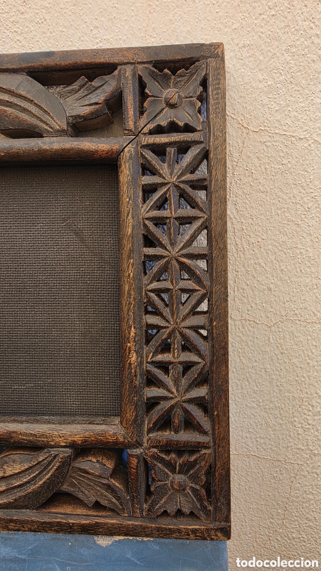 Antig&uuml;edades: Portafotos de madera - Foto 3