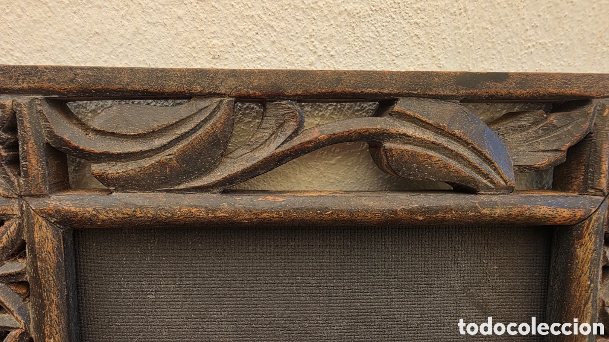 Antig&uuml;edades: Portafotos de madera - Foto 4