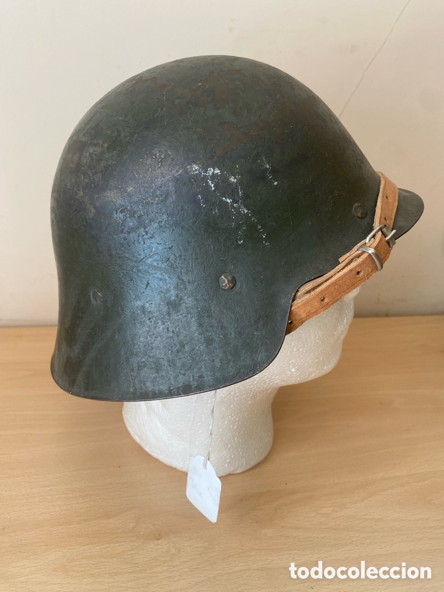 Antig&uuml;edades: Casco trubia 26 Bando Nacional Guerra Civil