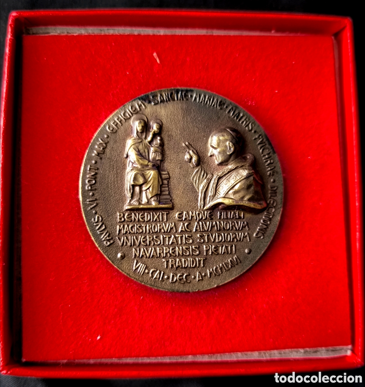 Antig&uuml;edades: MEDALLA UNIVERSIDAD NAVARRA 1966 - Foto 2