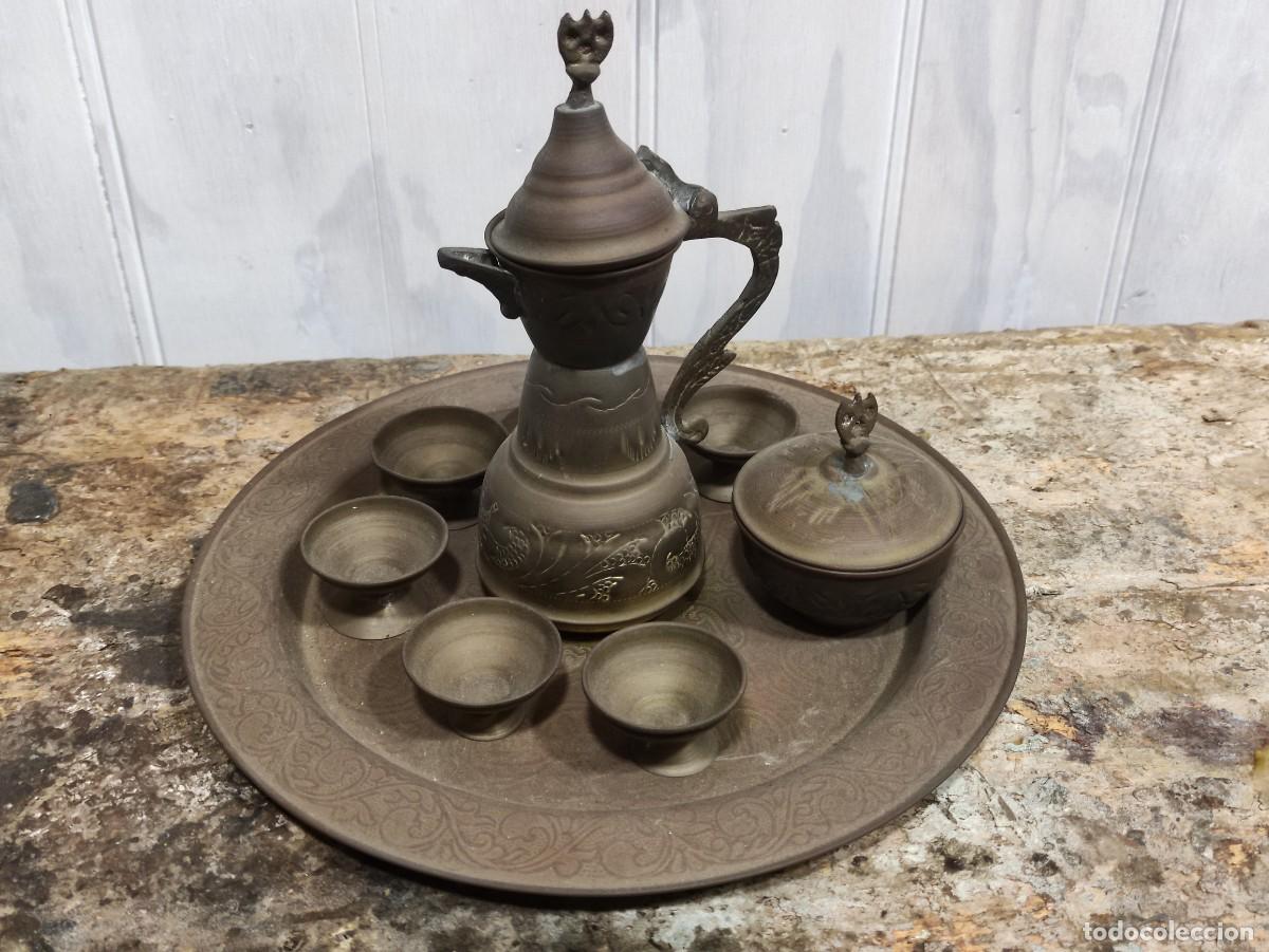 Antig&uuml;edades: Juego de t&eacute; &Aacute;rabe antiguo