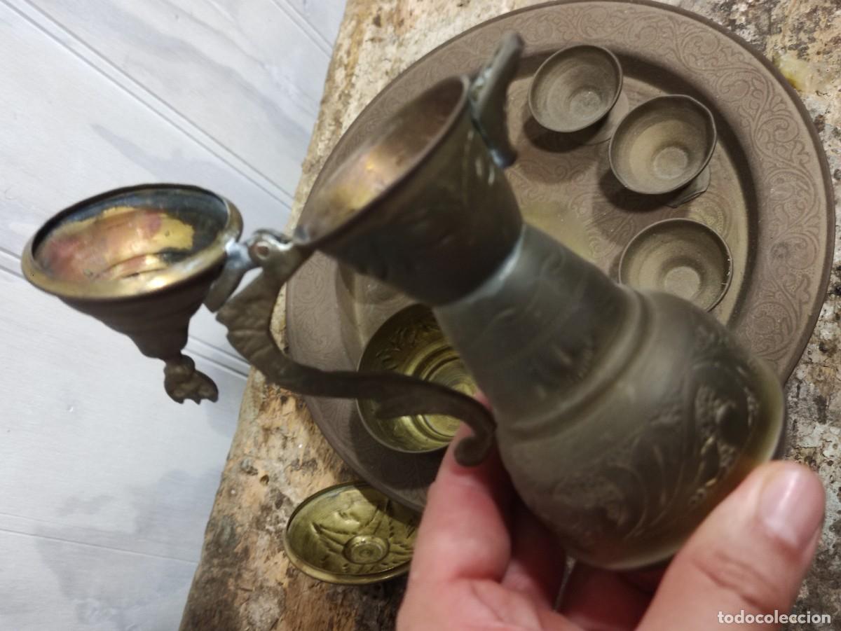 Antig&uuml;edades: Juego de t&eacute; &Aacute;rabe antiguo - Foto 3