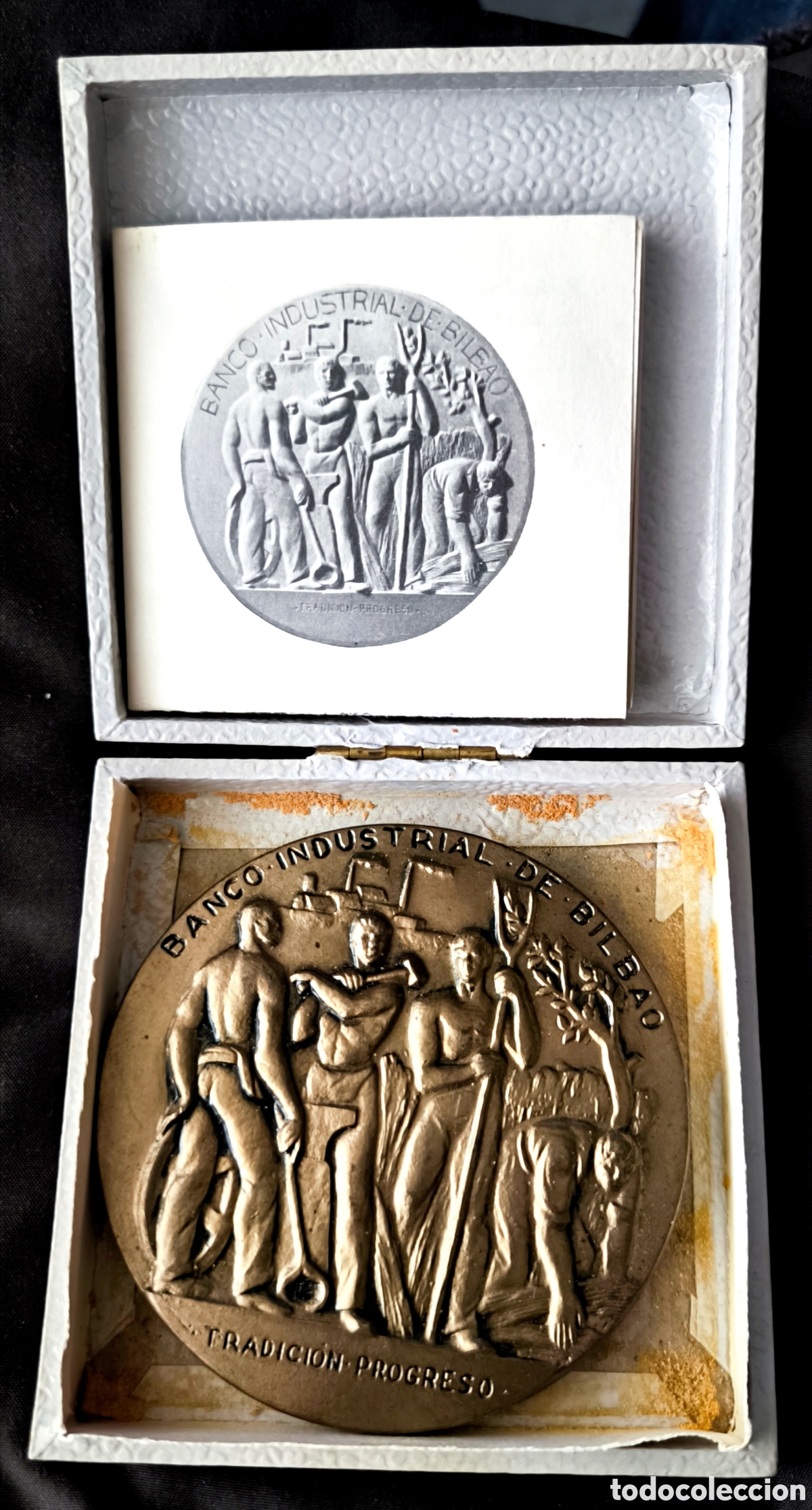 Antig&uuml;edades: MEDALLA DEL BANCO DE BILBAO 1964