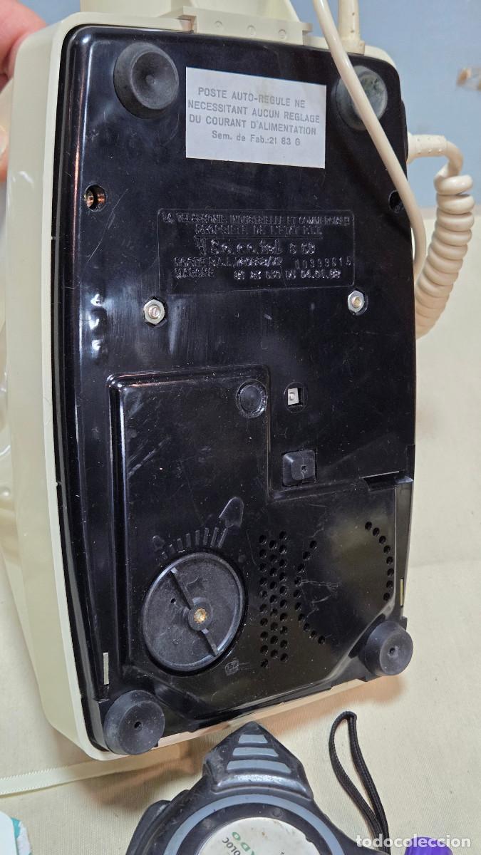 Antig&uuml;edades: telefono claro vintage - Foto 7