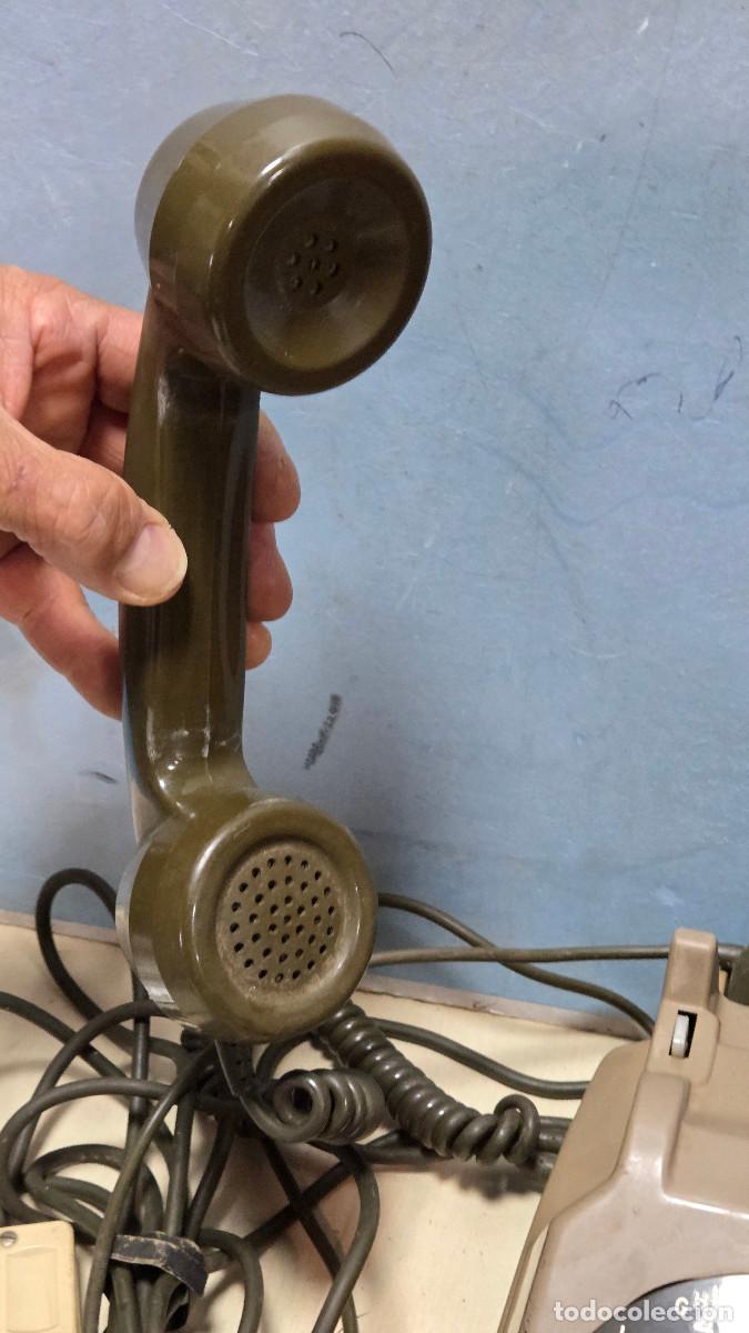 Antig&uuml;edades: telefono gris oscuro vintage - Foto 4