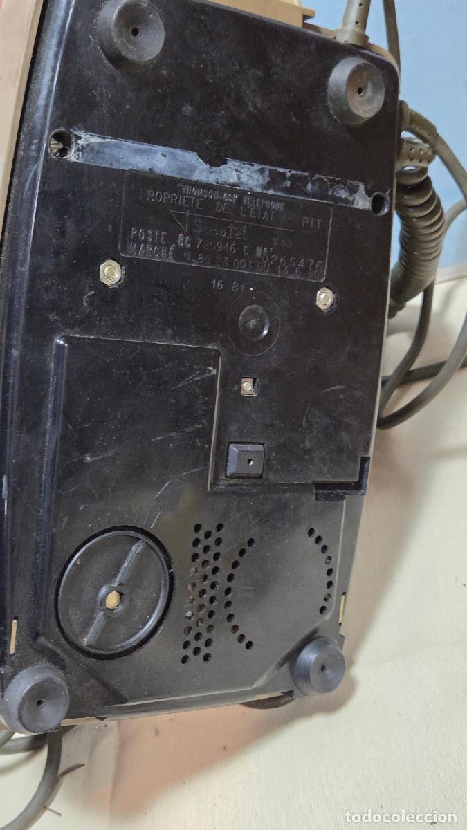 Antig&uuml;edades: telefono gris oscuro vintage - Foto 6