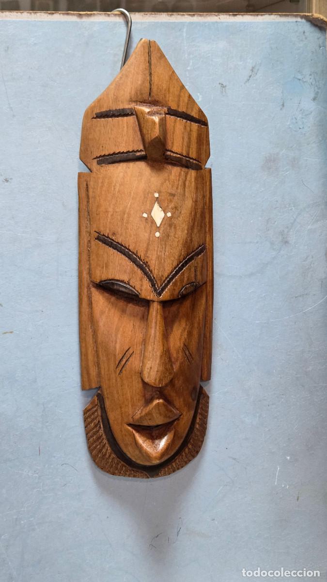 Antig&uuml;edades: mascara africana de madera