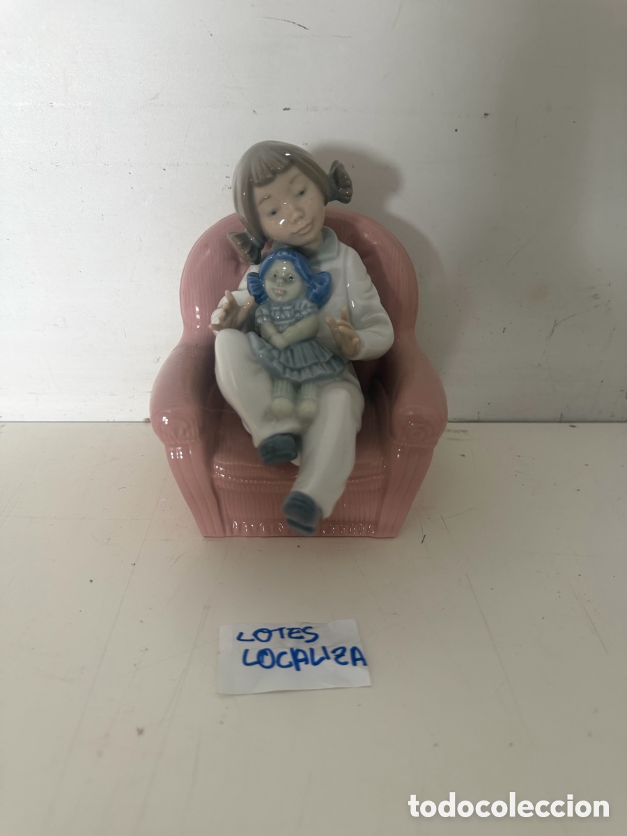 Antig&uuml;edades: Figura de porcelana nao Lladr&oacute;
