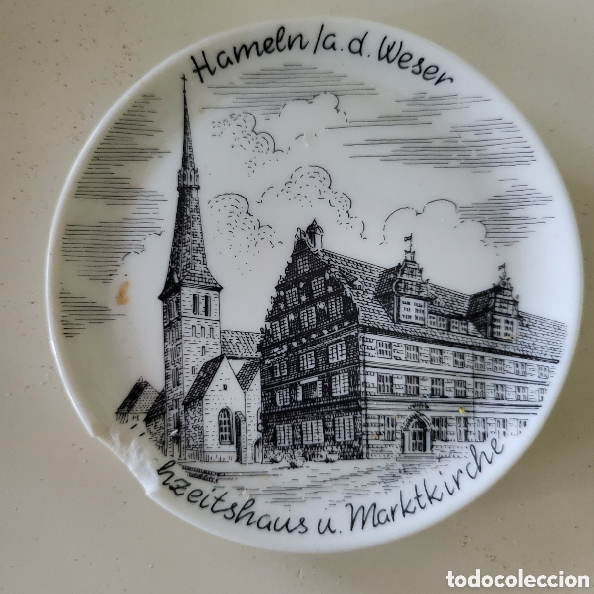 Antig&uuml;edades: Plato colecci&oacute;n marca Hoffman Rehau,