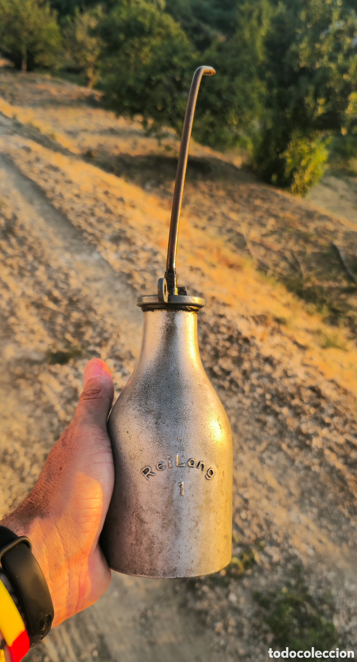 Antig&uuml;edades: Aceitera vintage Reilang 1 - Foto 3