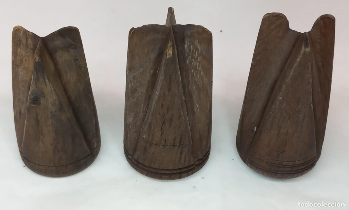 Antig&uuml;edades: CONJUNTO ANTIGUO Y CURIOSO DE RAJADORES DE CA&Ntilde;AS
