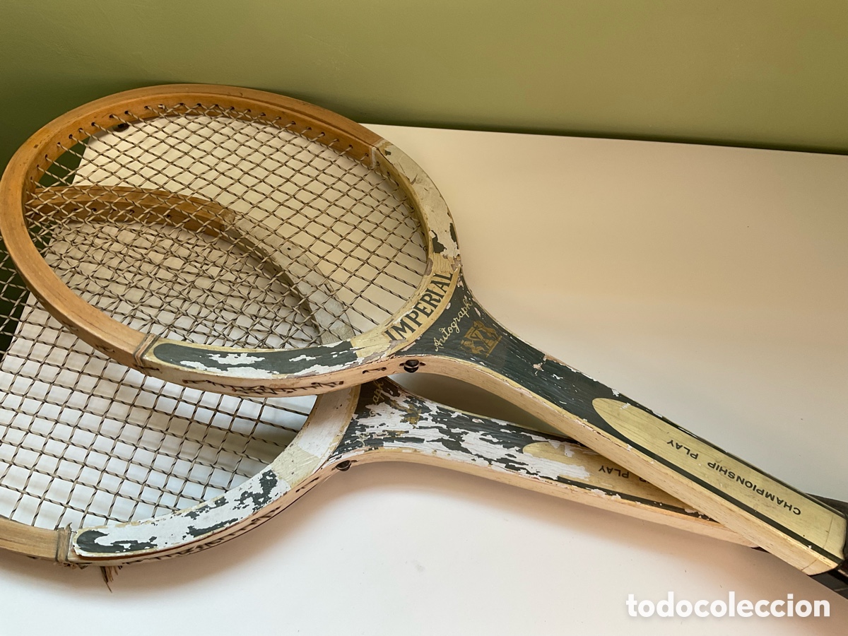 Antig&uuml;edades: Raquetas b&aacute;dminton vintage - Foto 5