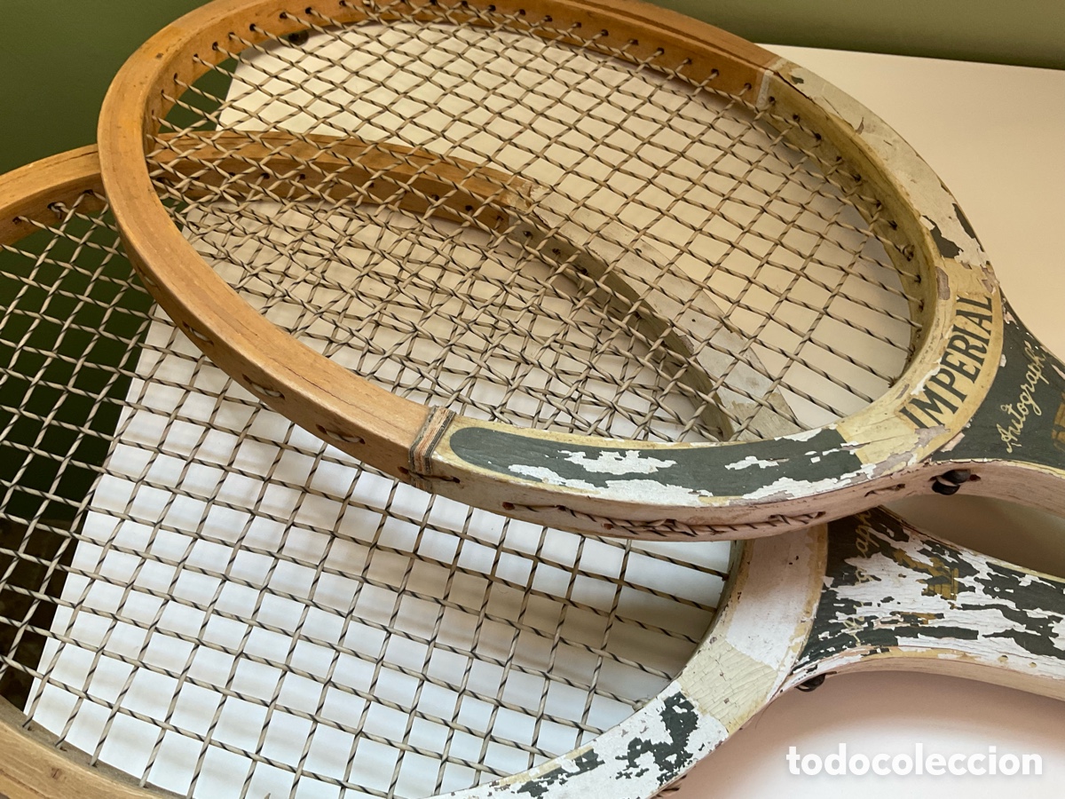 Antig&uuml;edades: Raquetas b&aacute;dminton vintage - Foto 9