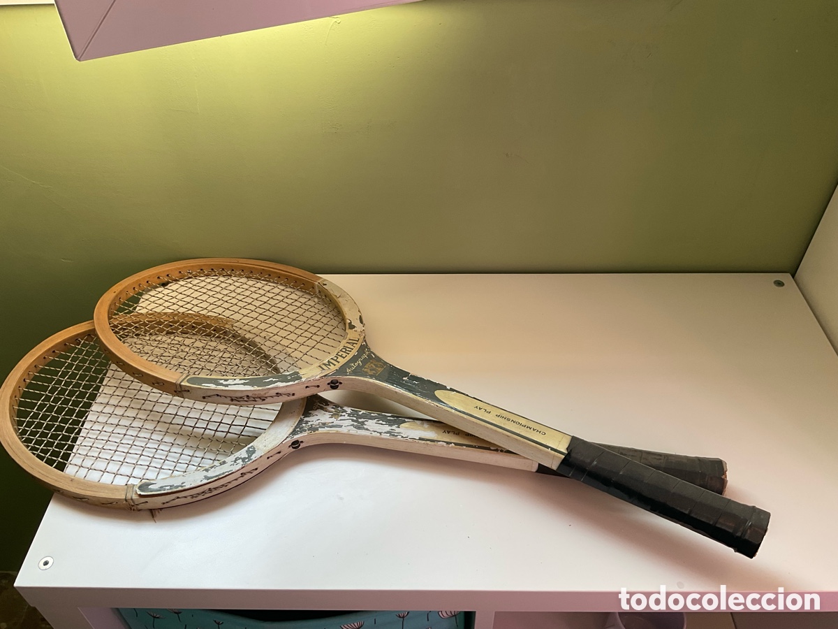 Antig&uuml;edades: Raquetas b&aacute;dminton vintage - Foto 10