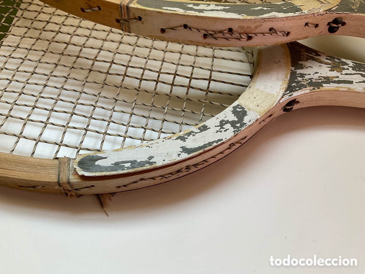 Antig&uuml;edades: Raquetas b&aacute;dminton vintage - Foto 12