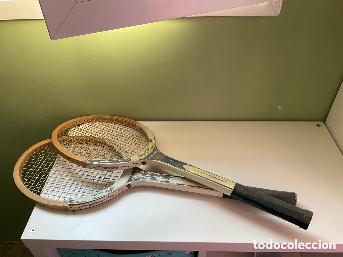 Antig&uuml;edades: Raquetas b&aacute;dminton vintage - Foto 15
