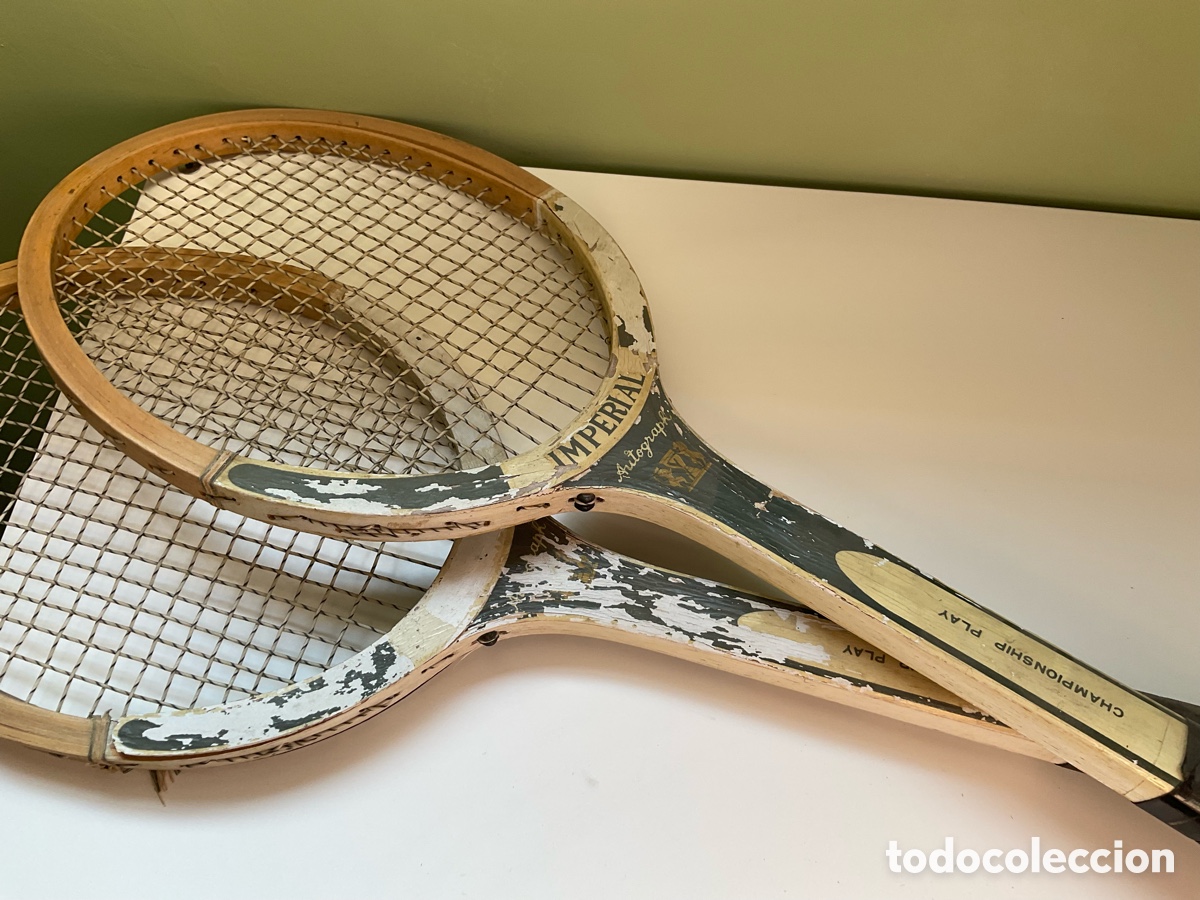 Antig&uuml;edades: Raquetas b&aacute;dminton vintage - Foto 16