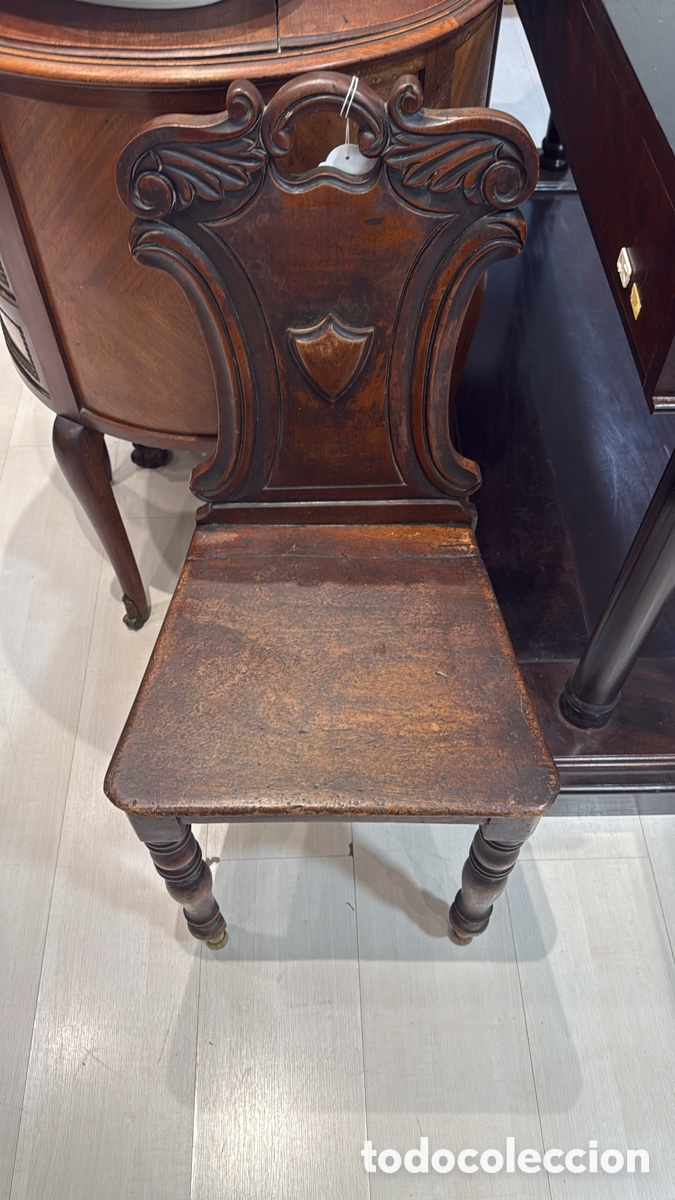 Antig&uuml;edades: SILLA RECIBIDOR VICTORIANA 1860