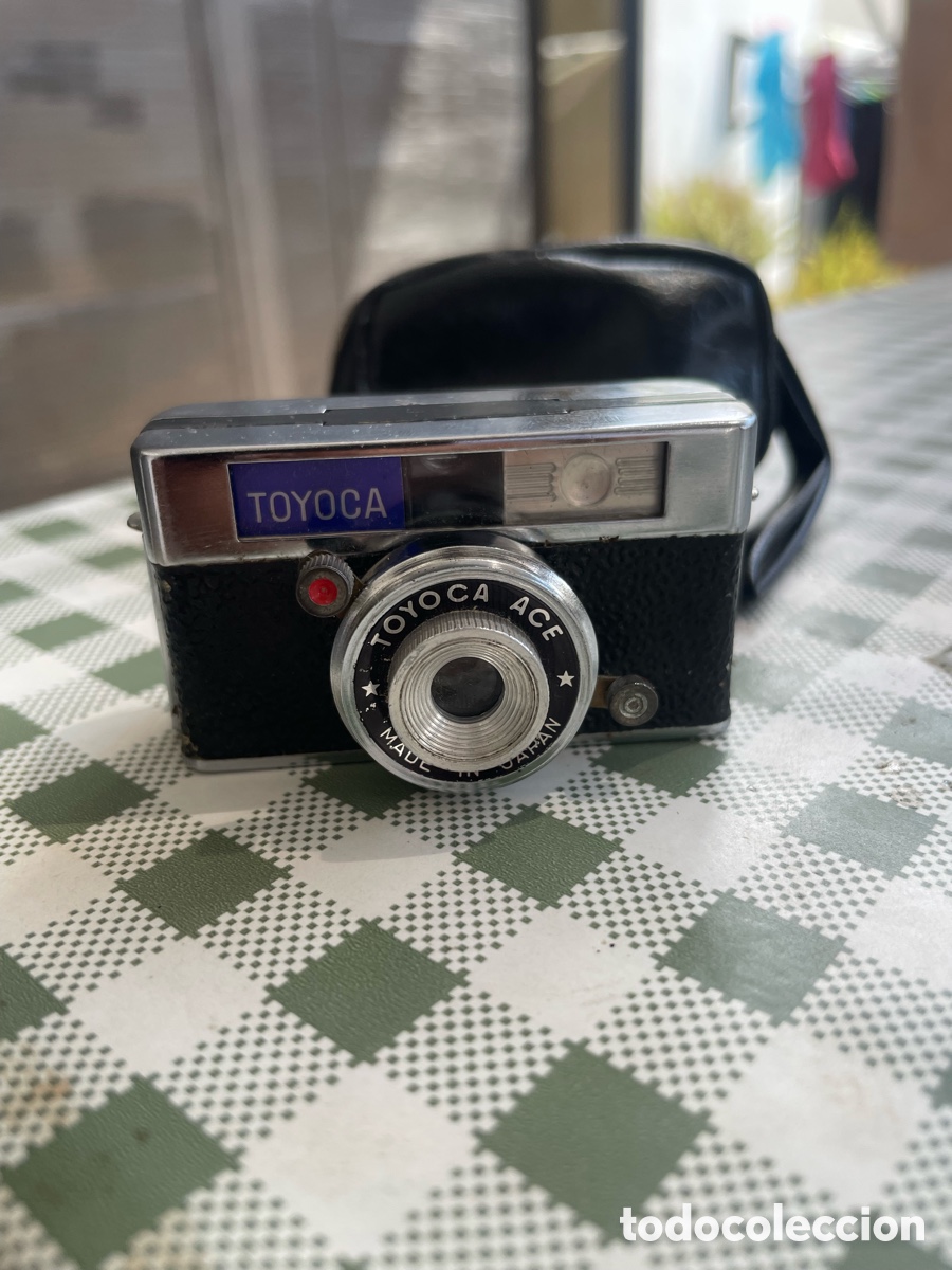 Antig&uuml;edades: Camara espia subminiatura Toyoca Ace fabricada en Japon a&ntilde;os 60 con funda