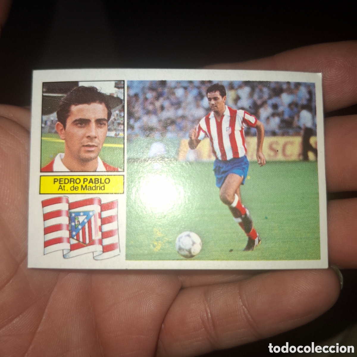 Antig&uuml;edades: Pedro Pablo Atl&eacute;tico Madrid liga 82 83 este