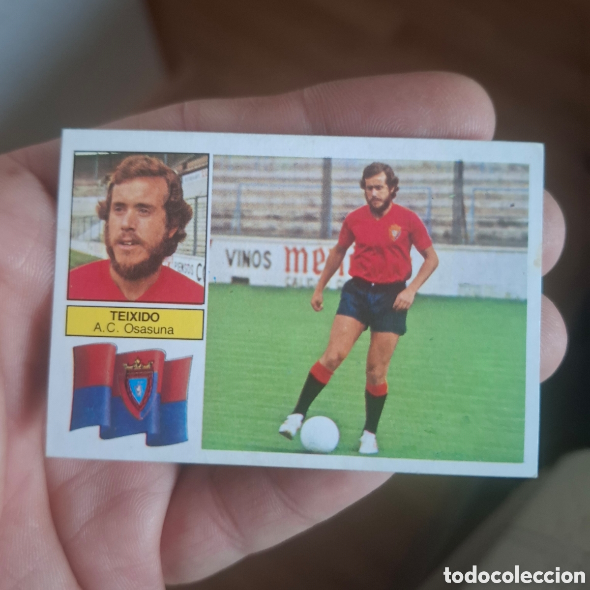 Antig&uuml;edades: TEIXIDO ac osasuna liga 82 83 este nuevo