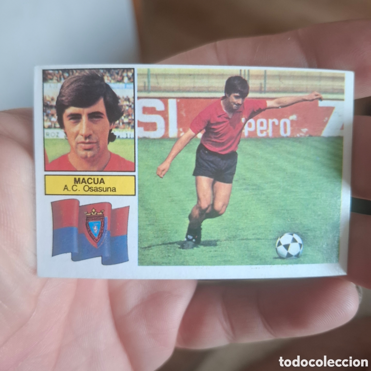 Antig&uuml;edades: MACUA osasuna liga 82 83 este nuevo