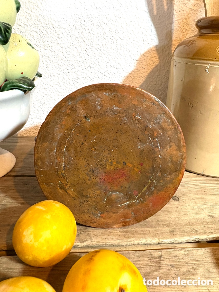 Antig&uuml;edades: ANTIGUA JARRA DE COBRE. - Foto 3