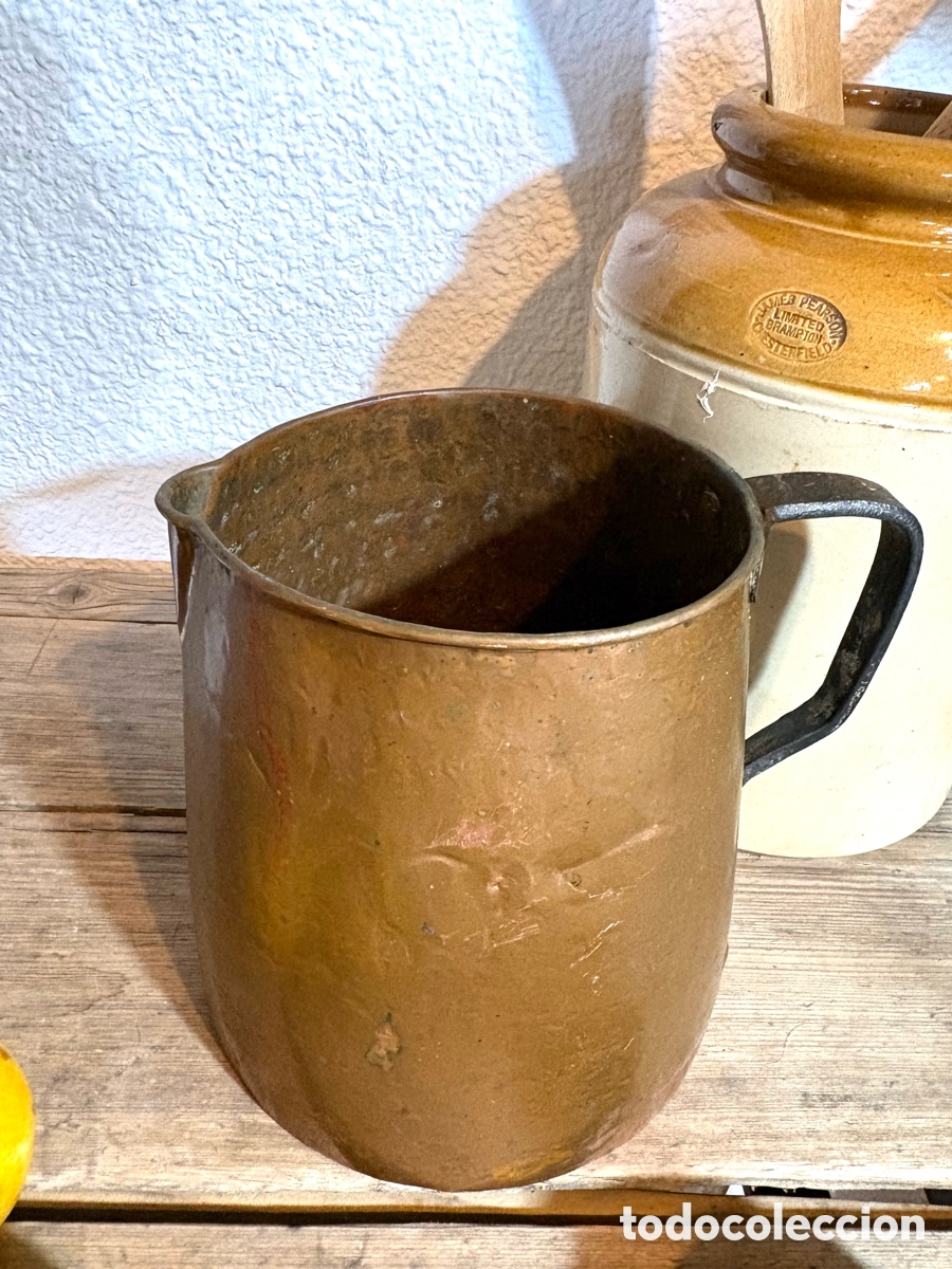 Antig&uuml;edades: ANTIGUA JARRA DE COBRE. - Foto 15