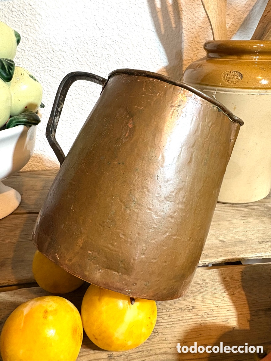 Antig&uuml;edades: ANTIGUA JARRA DE COBRE. - Foto 16