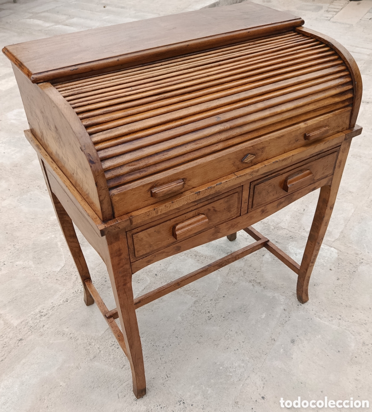 Antig&uuml;edades: Escrito de madera antig&uuml;o - Foto 3