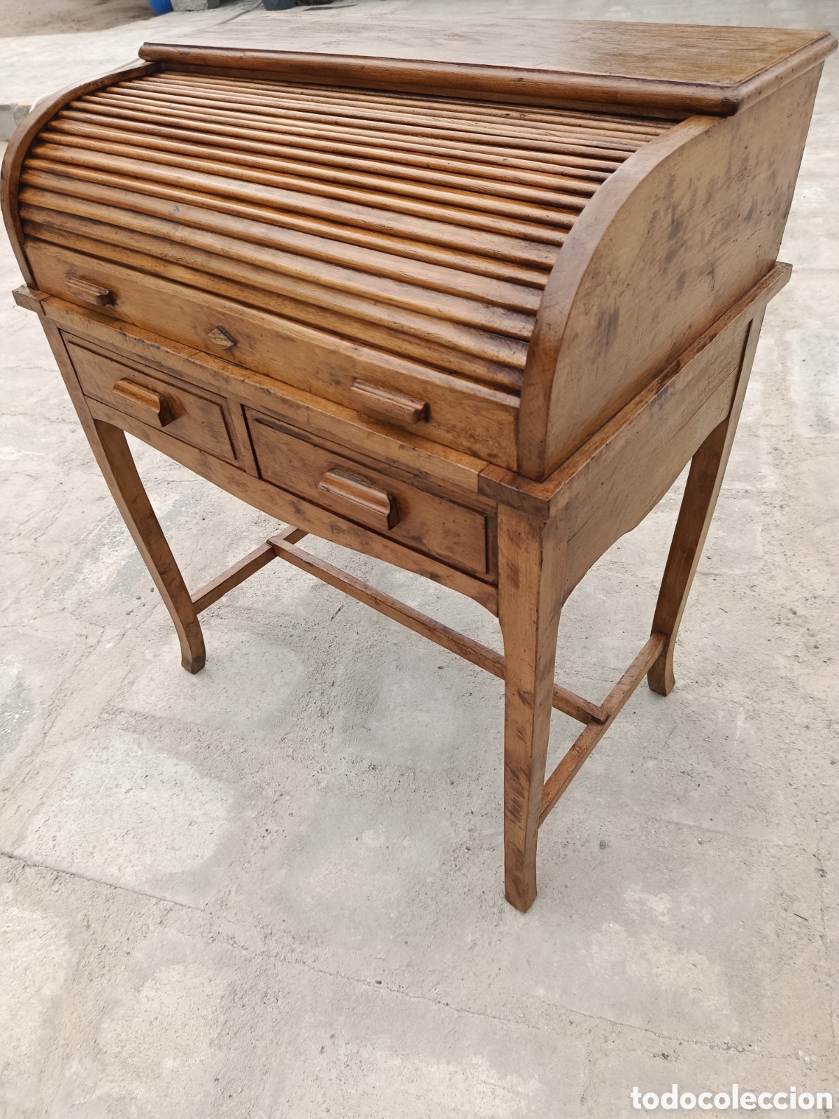 Antig&uuml;edades: Escrito de madera antig&uuml;o - Foto 5