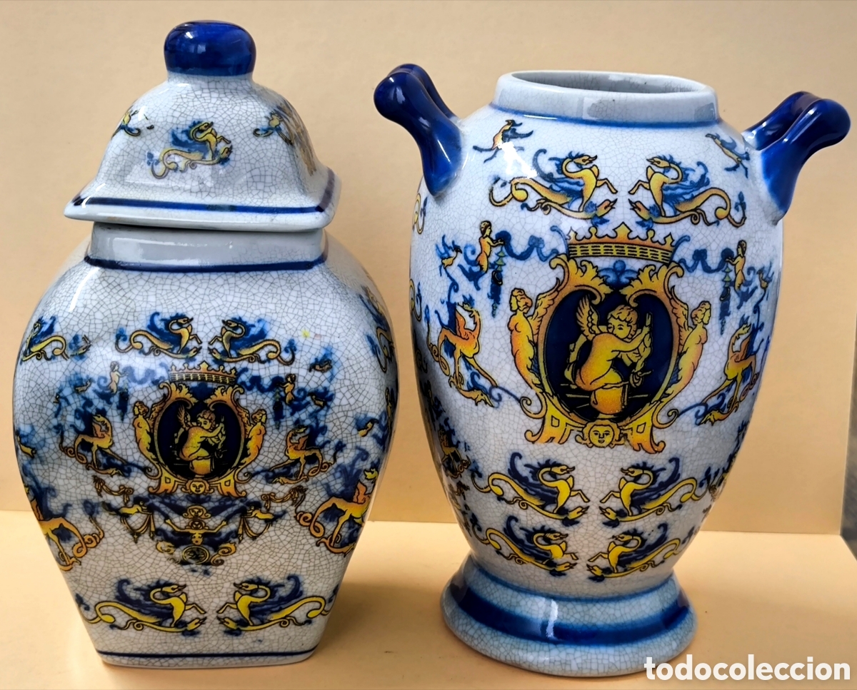 Antig&uuml;edades: TIBOR Y JARR&Oacute;N ASAS DE CER&Aacute;MICA