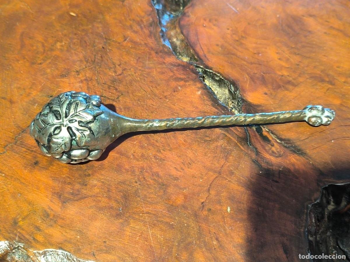 Antig&uuml;edades: ANTIGUA MAZA BOUCHONS DE CHAMPAGNE SILEA CHAPADO PLATA 18 CM