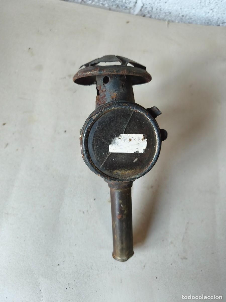Antig&uuml;edades: FAROL ANTIGUO DE CARRUAJE - Foto 4
