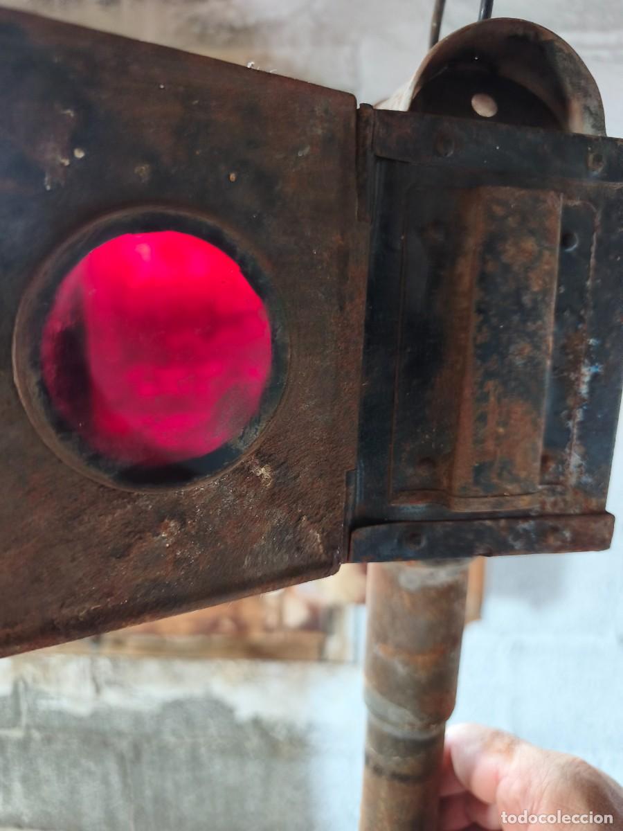 Antig&uuml;edades: FAROL DE CARRUAJE ANTIGUO - Foto 2