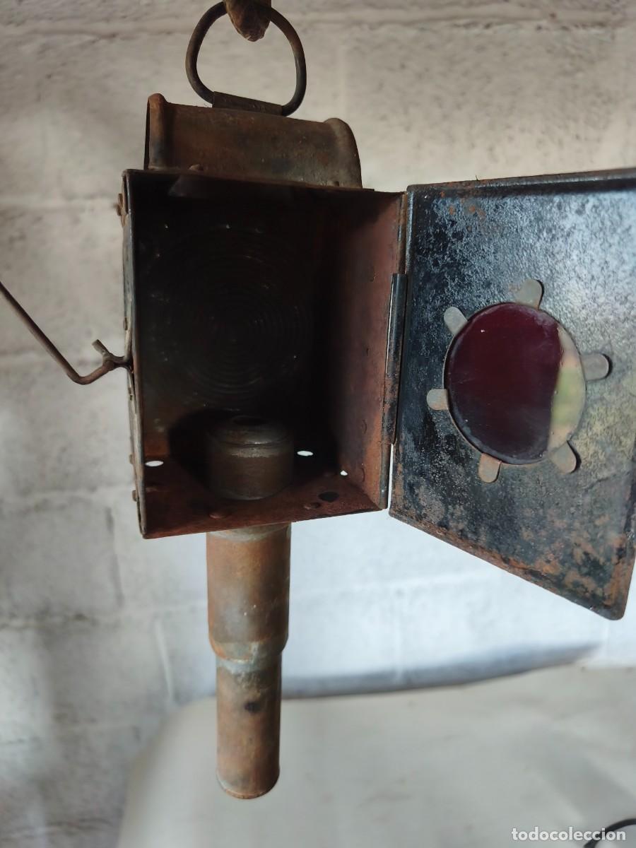 Antig&uuml;edades: FAROL DE CARRUAJE ANTIGUO - Foto 5