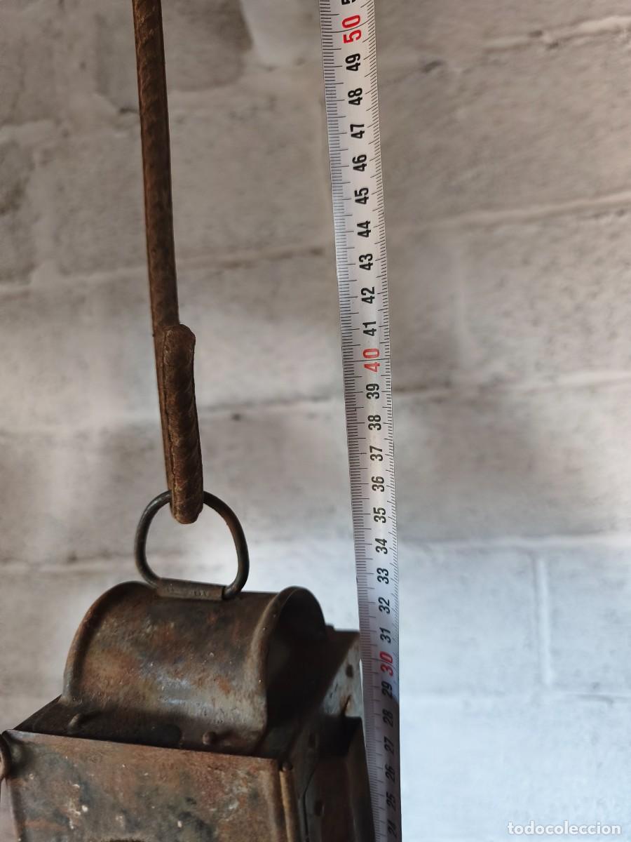 Antig&uuml;edades: FAROL DE CARRUAJE ANTIGUO - Foto 7
