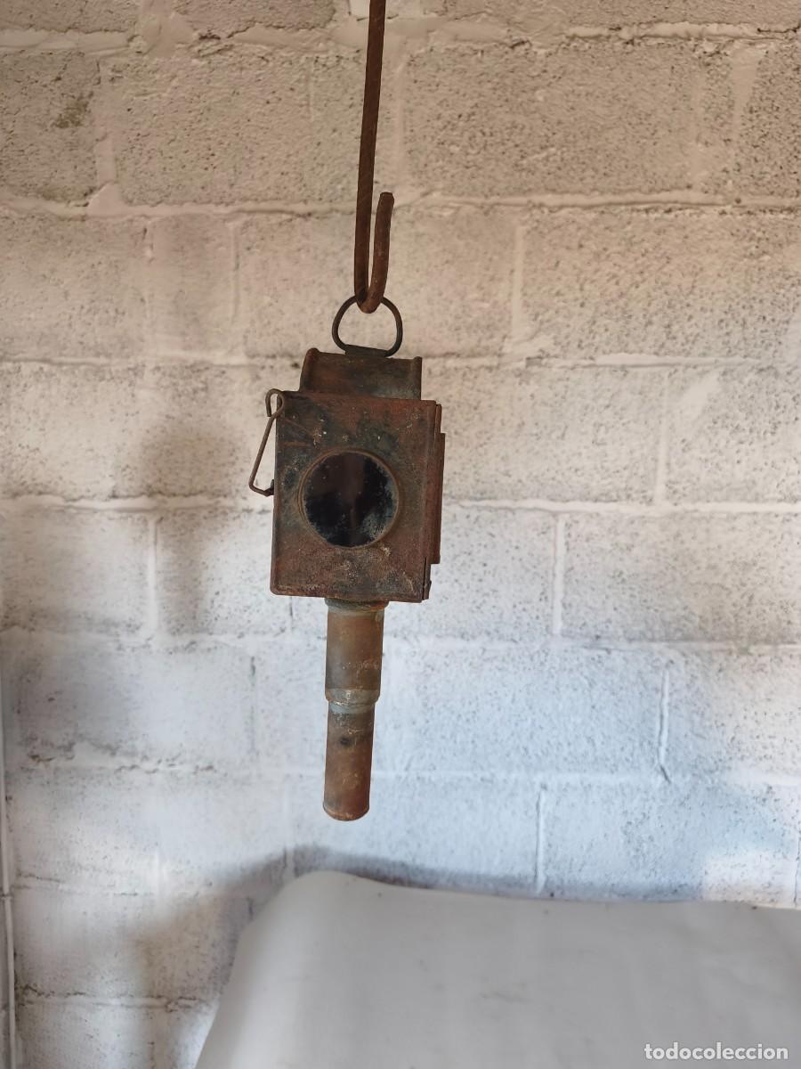 Antig&uuml;edades: FAROL DE CARRUAJE ANTIGUO - Foto 9
