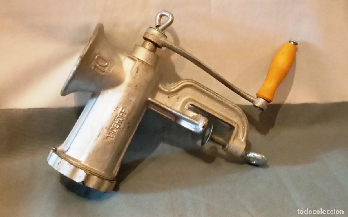 Antig&uuml;edades: Picadora Manual Carne Kinghoff N.10